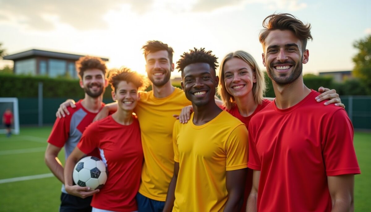Créer son équipe de foot à 5 et organiser des matchs réguliers entre amis, sans chaos